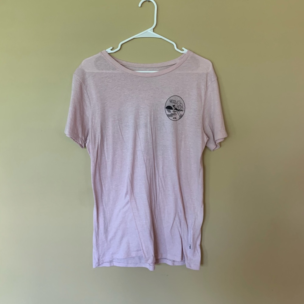 Light pink vans shirt